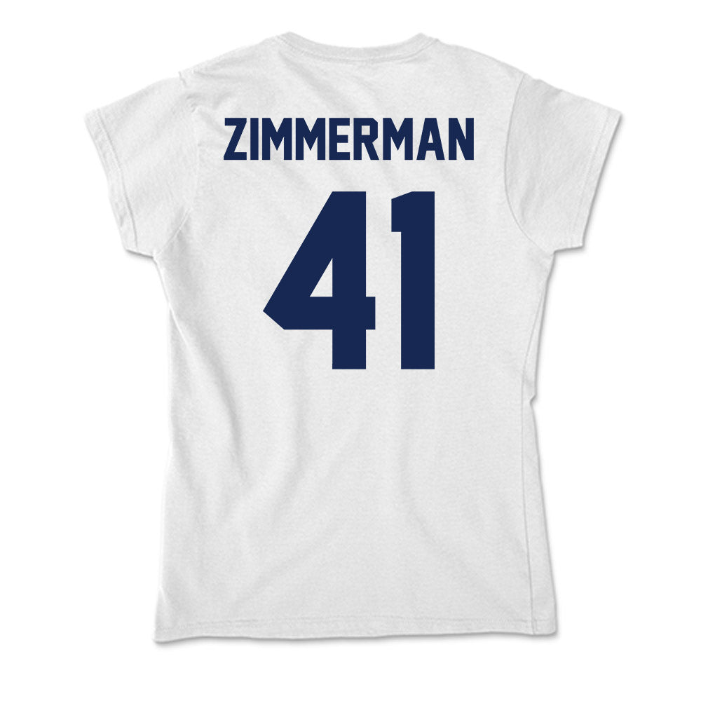 Dayton - NCAA Baseball : Jack Zimmerman - Soft Style Women’s T-Shirt-1