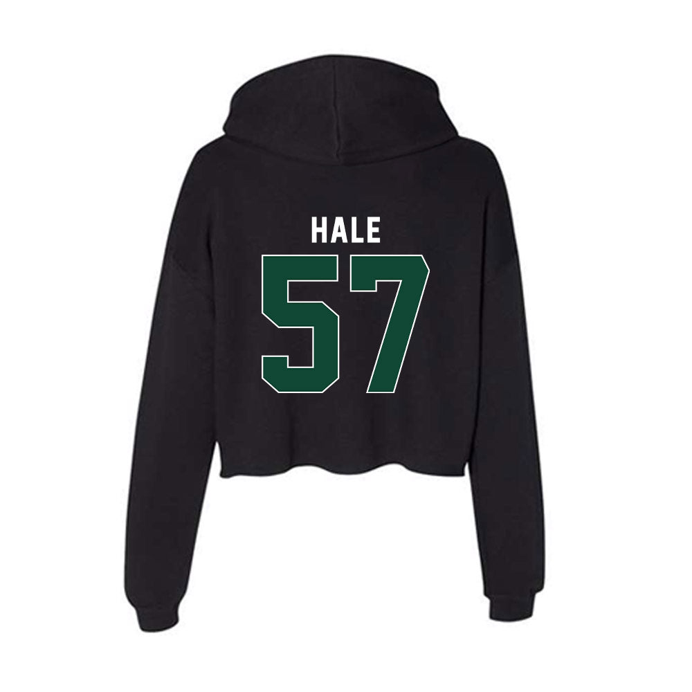 Ohio - NCAA Football : Nathan Hale - Classic Shersey Women's Crop Fleece Hooded Sweatshirt-1
