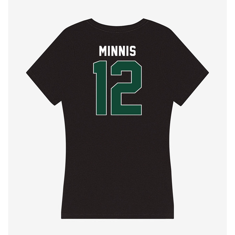 Ohio - NCAA Football : Jermaine Minnis - Classic Shersey Women's V-Neck T-Shirt-1