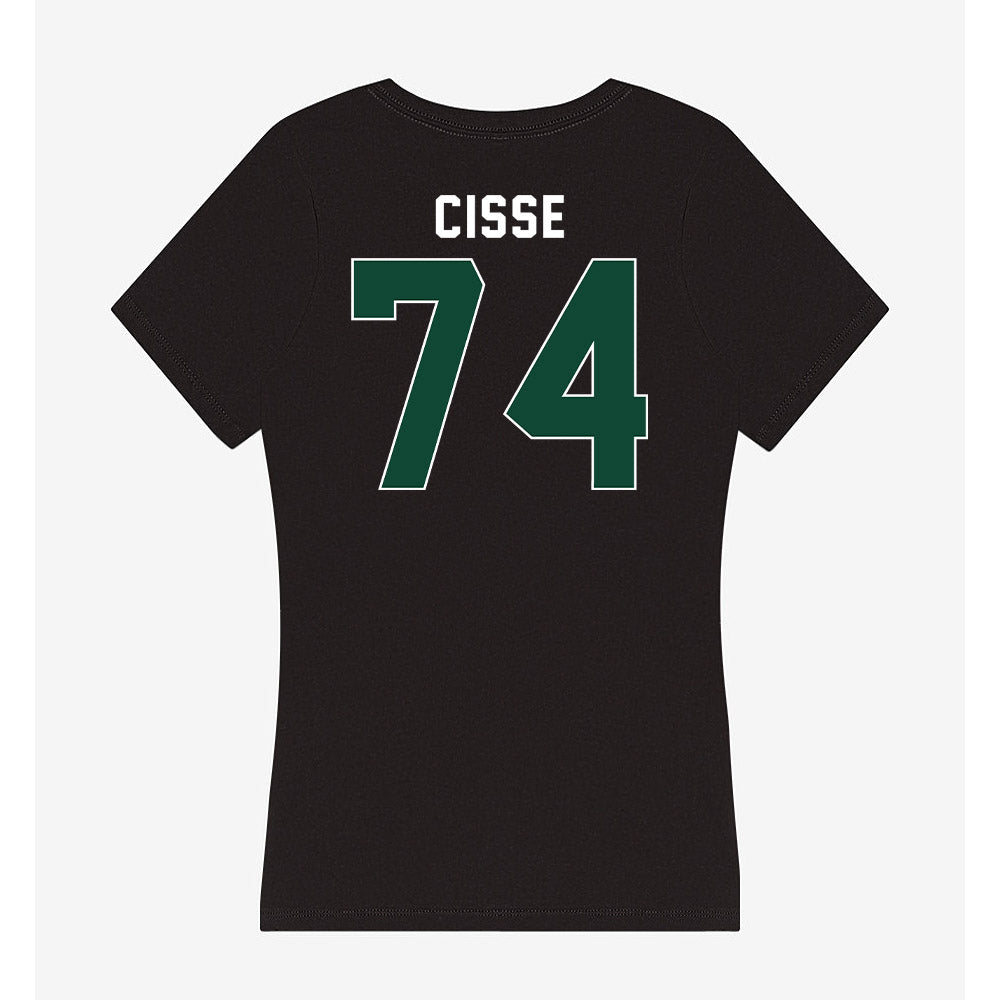 Ohio - NCAA Football : Tigana Cisse - Classic Shersey Women's V-Neck T-Shirt-1