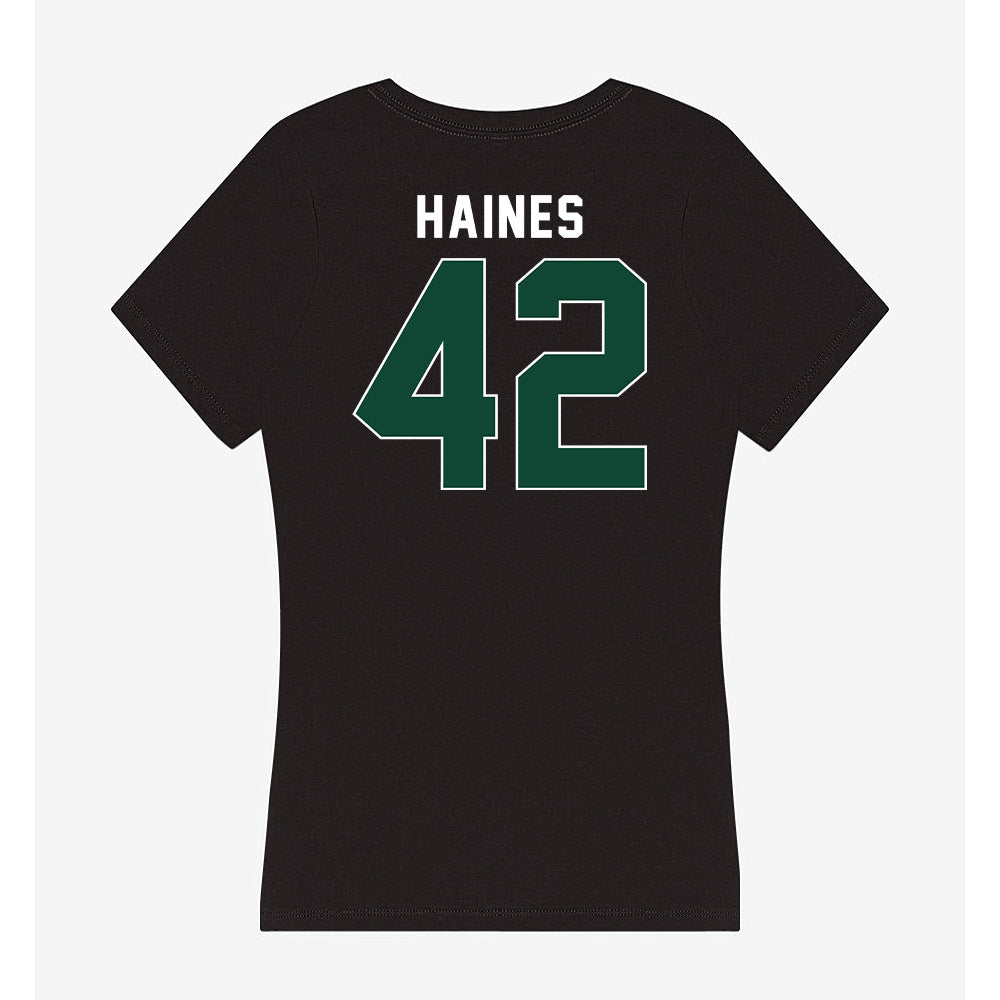 Ohio - NCAA Football : Magnus Haines - Classic Shersey Women's V-Neck T-Shirt-1