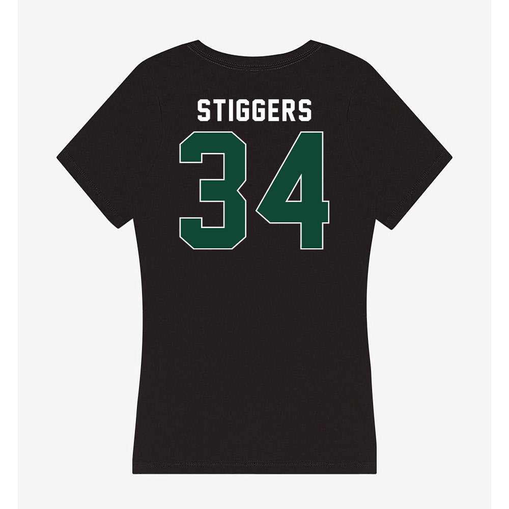 Ohio - NCAA Football : Troy Stiggers - Classic Shersey Women's V-Neck T-Shirt-1
