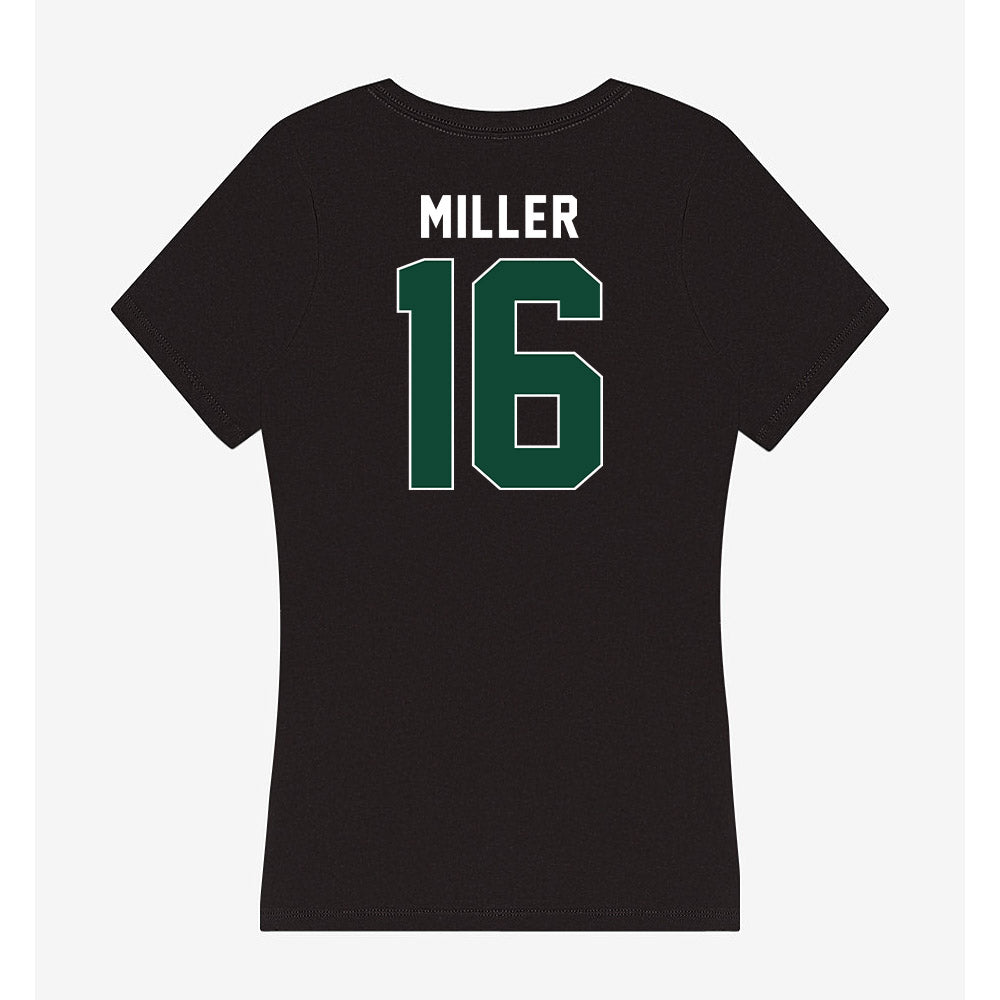 Ohio - NCAA Football : Ryan Miller - Classic Shersey Women's V-Neck T-Shirt-1
