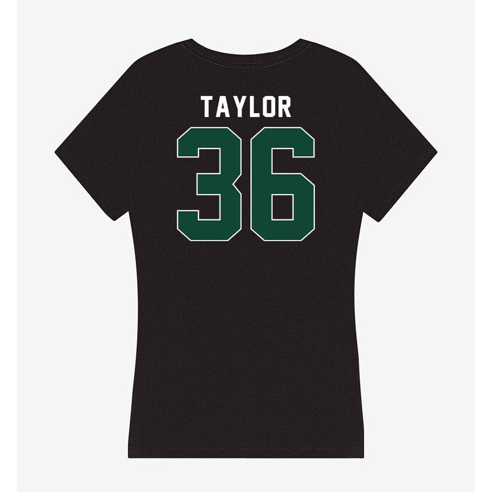 Ohio - NCAA Football : Malachi Taylor - Classic Shersey Women's V-Neck T-Shirt-1