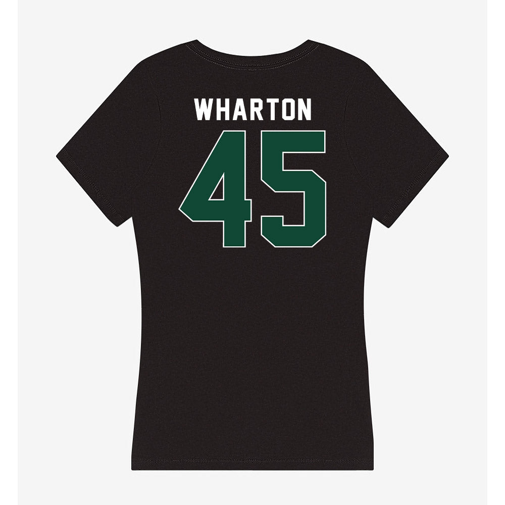 Ohio - NCAA Football : Brady Wharton - Classic Shersey Women's V-Neck T-Shirt-1