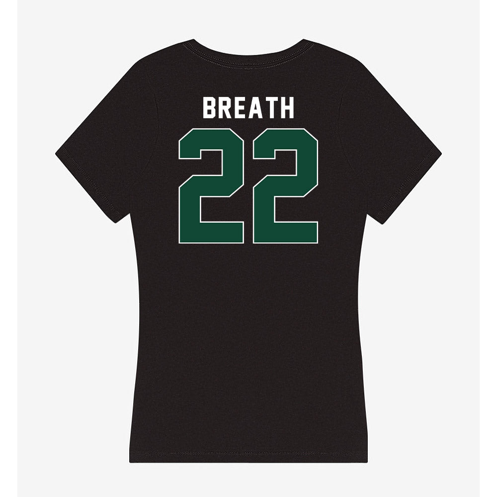Ohio - NCAA Men's Basketball : Jalen Breath - Classic Shersey Women's V-Neck T-Shirt-1
