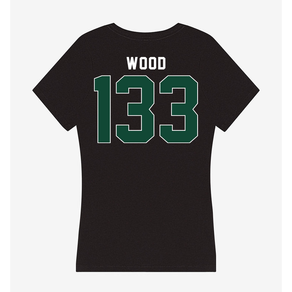 Ohio - NCAA Wrestling : Nathan Wood - Classic Shersey Women's V-Neck T-Shirt-1