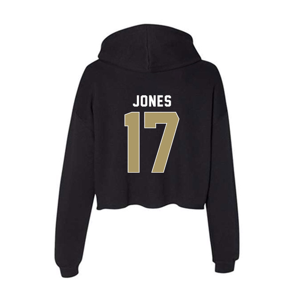 UNC Charlotte - NCAA Baseball : Wesley Jones - Women's Crop Fleece Hoodie-1