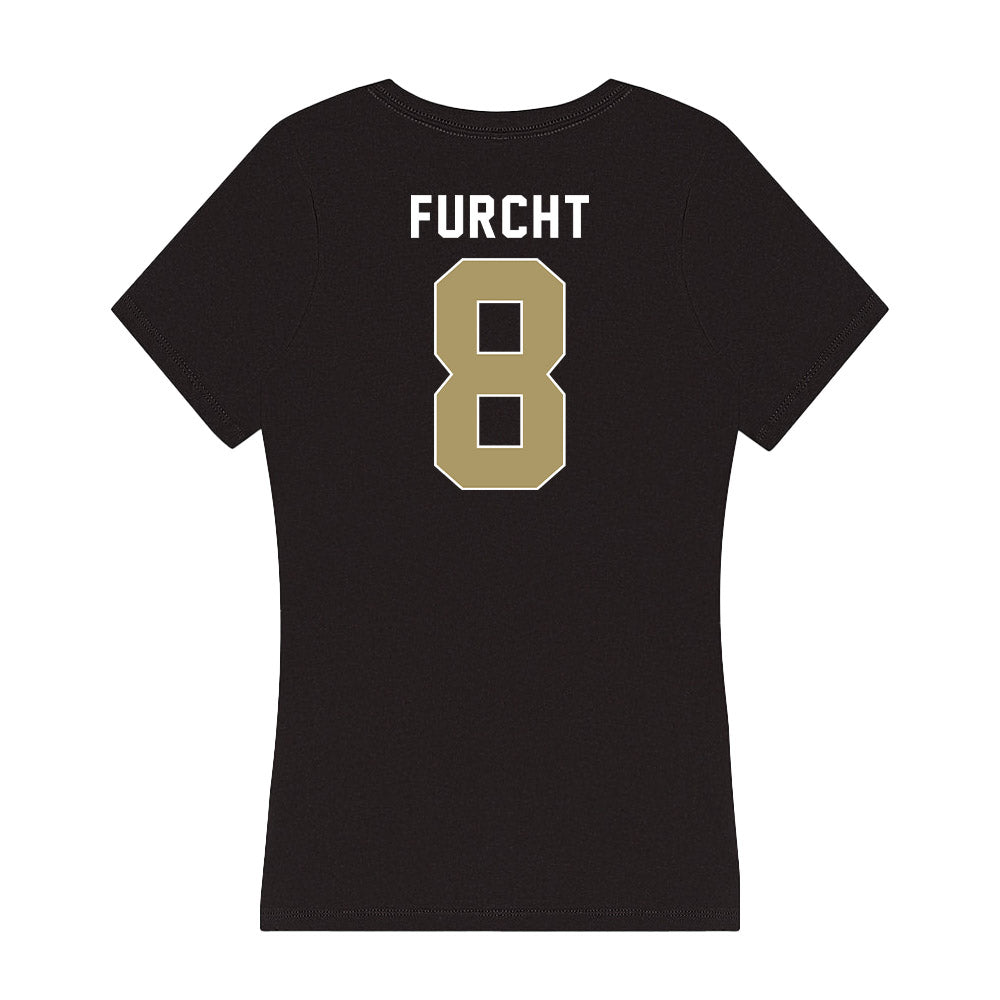 UNC Charlotte - NCAA Baseball : Noah Furcht - Women's V-Neck T-Shirt-1