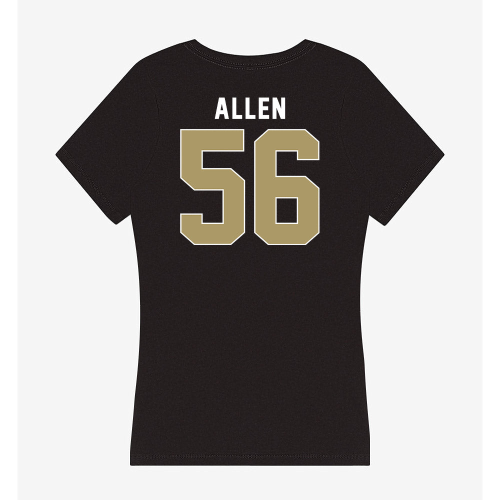 UNC Charlotte - NCAA Football : Jake Allen - Women's V-Neck T-Shirt-1