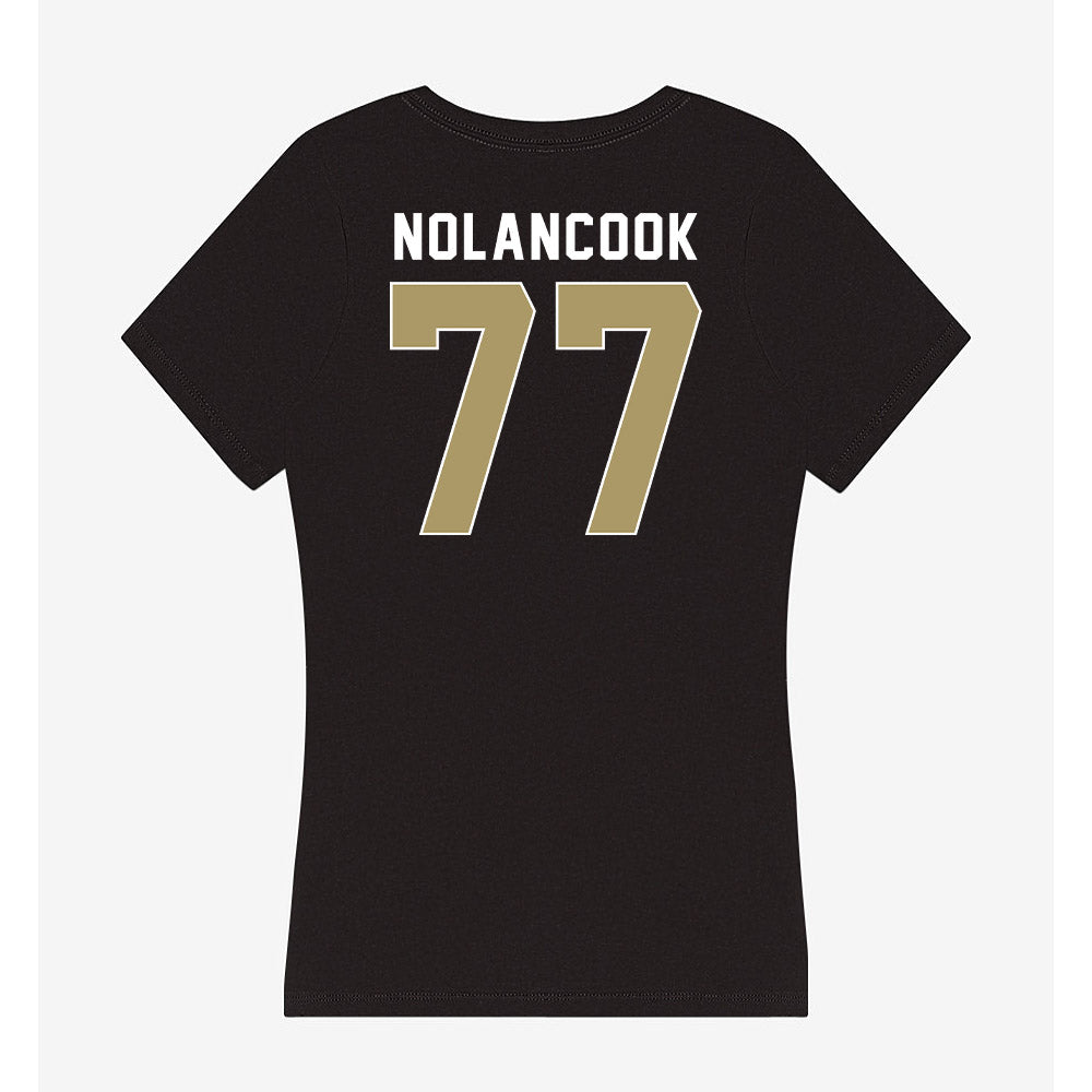 UNC Charlotte - NCAA Football : Dylan NolanCook - Women's V-Neck T-Shirt-1