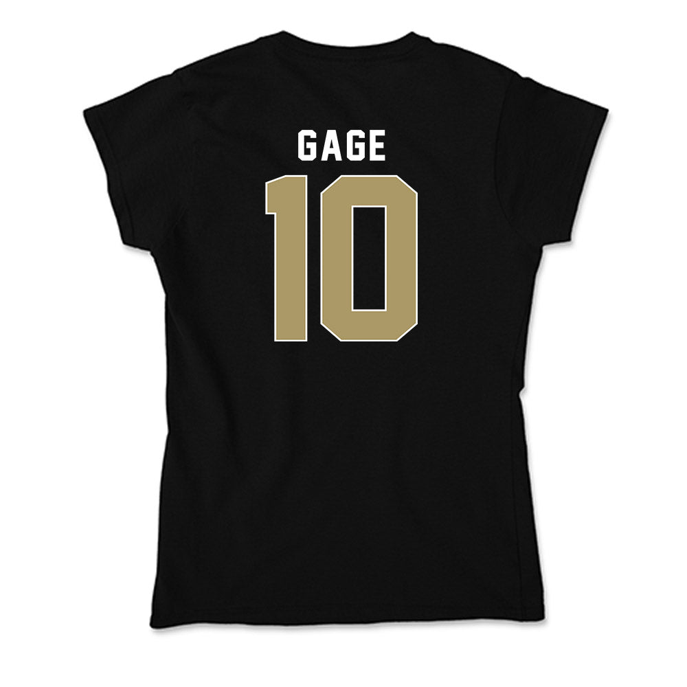 UNC Charlotte - NCAA Women's Basketball : Janavia Gage - Soft Style Women’s T-Shirt-1