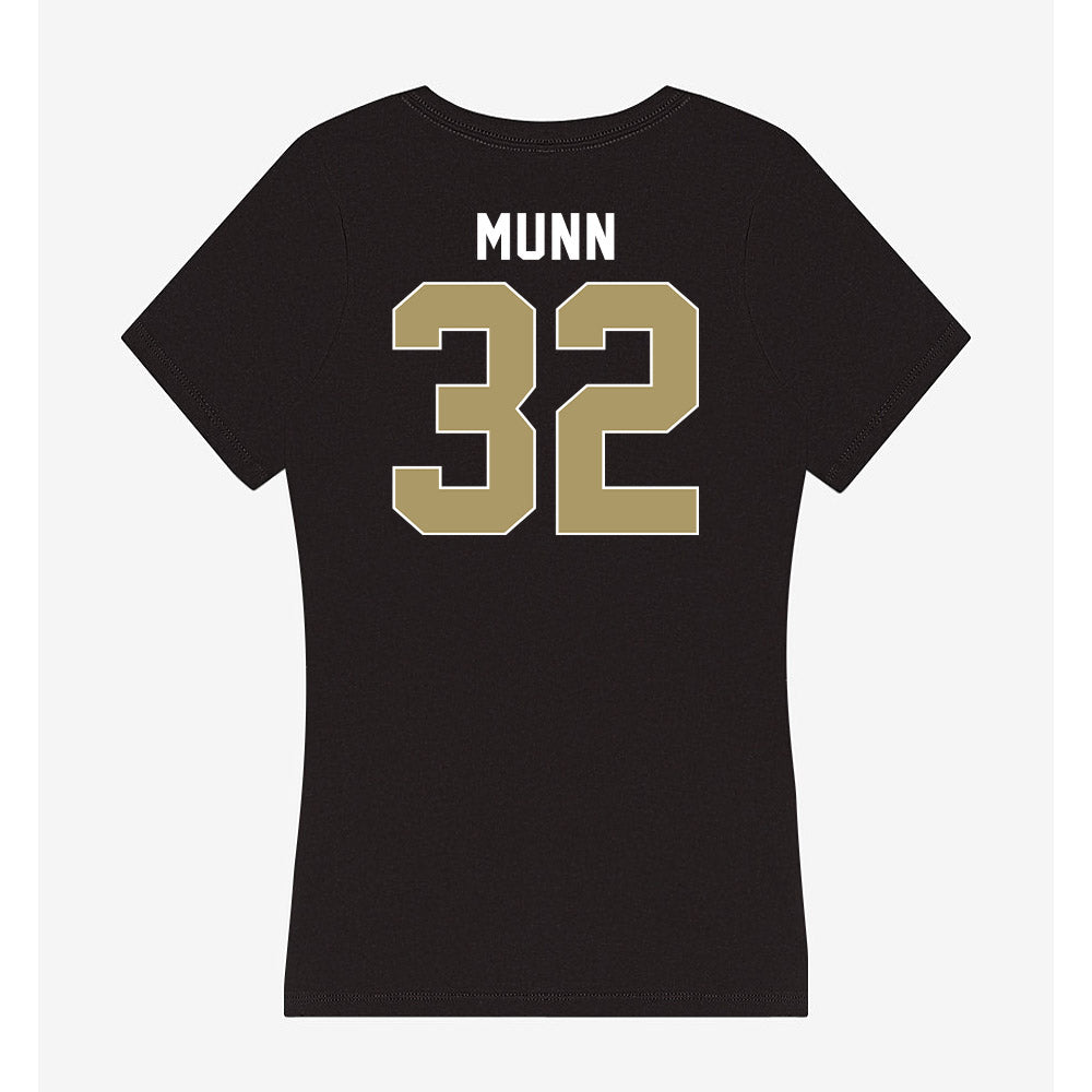 UNC Charlotte - NCAA Baseball : Drew Munn - Women's V-Neck T-Shirt-1