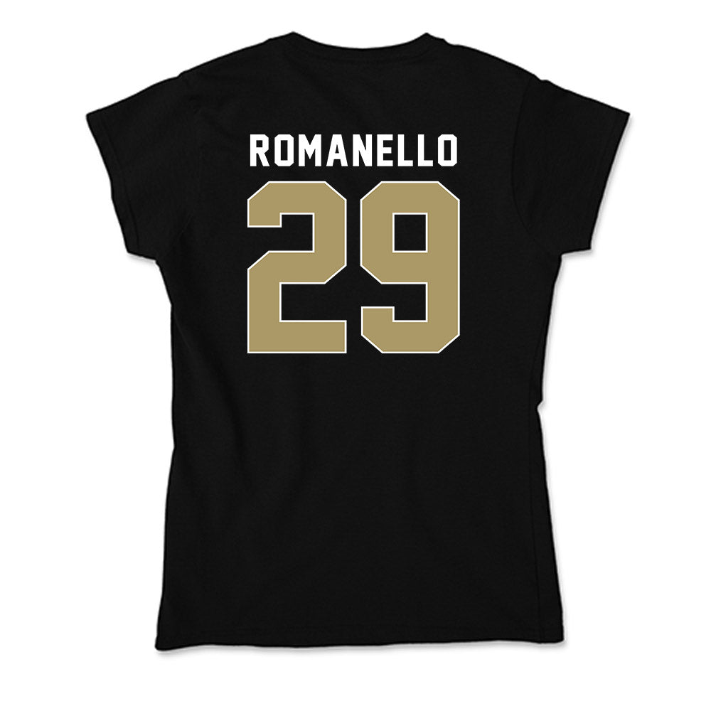 UNC Charlotte - NCAA Women's Lacrosse : Brenna Romanello - Soft Style Women’s T-Shirt-1