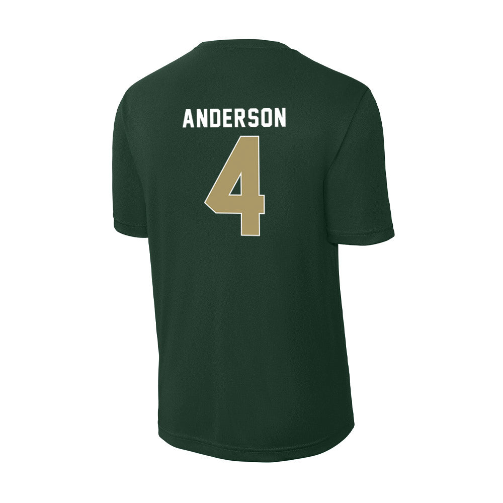 UNC Charlotte - NCAA Women's Basketball : Princess Anderson - Activewear T-Shirt-1