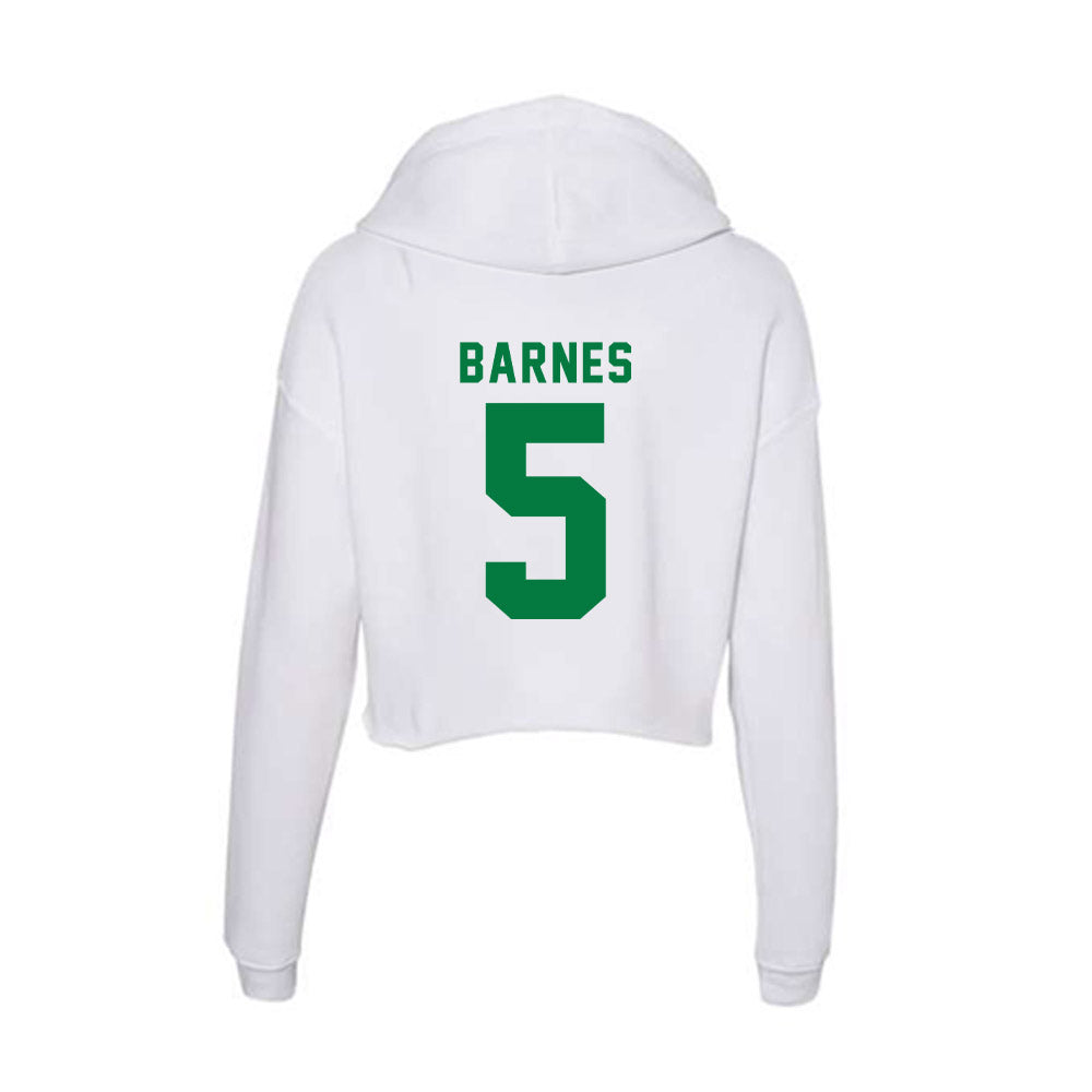 OKBU - NCAA Women's Volleyball : Madi Barnes - Classic Shersey Women's Crop Fleece Hooded Sweatshirt-1