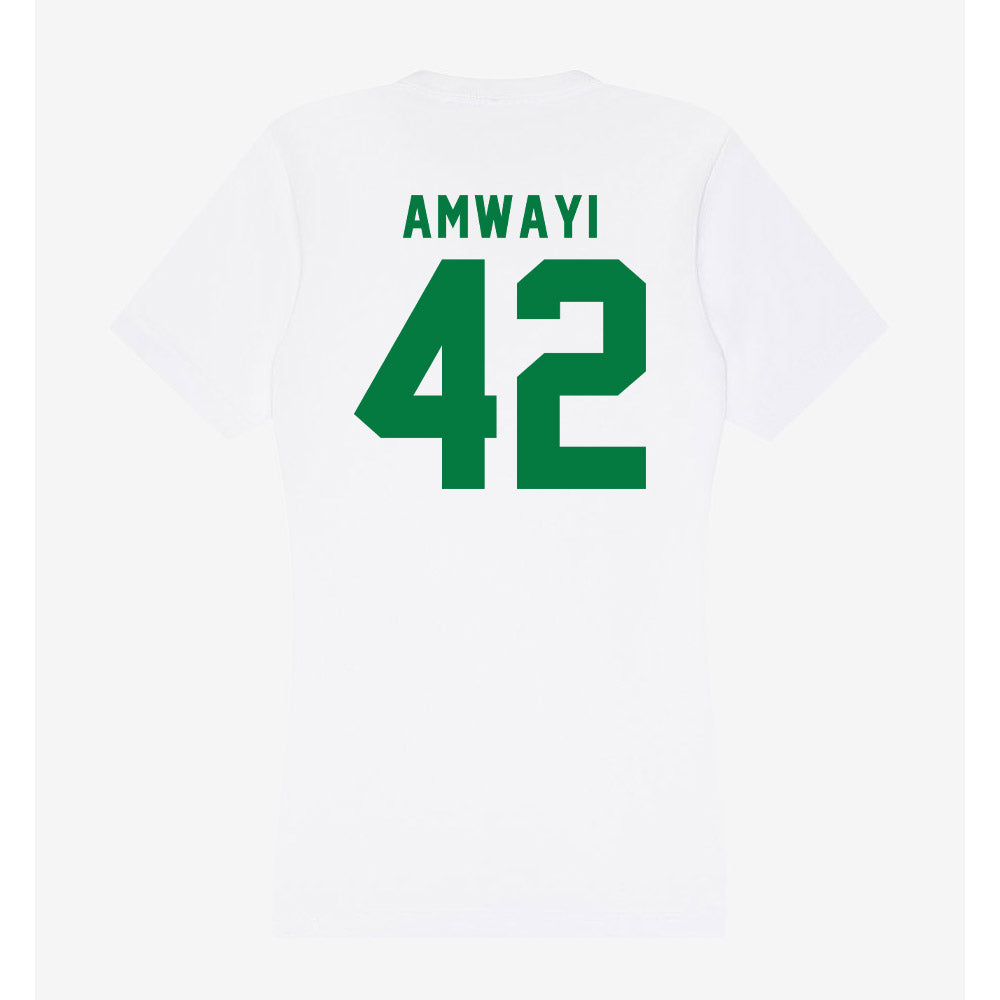 OKBU - NCAA Football : Bradley Amwayi - Women's V-Neck T-Shirt-1