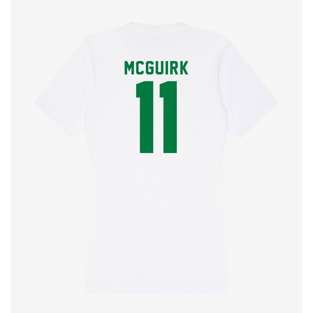 OKBU - NCAA Men's Basketball : Riley McGuirk - Women's V-Neck T-Shirt-1