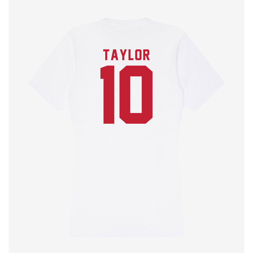 Miami of Ohio - Women's Basketball Alumni : Macie Taylor - Women's V-Neck T-Shirt-1