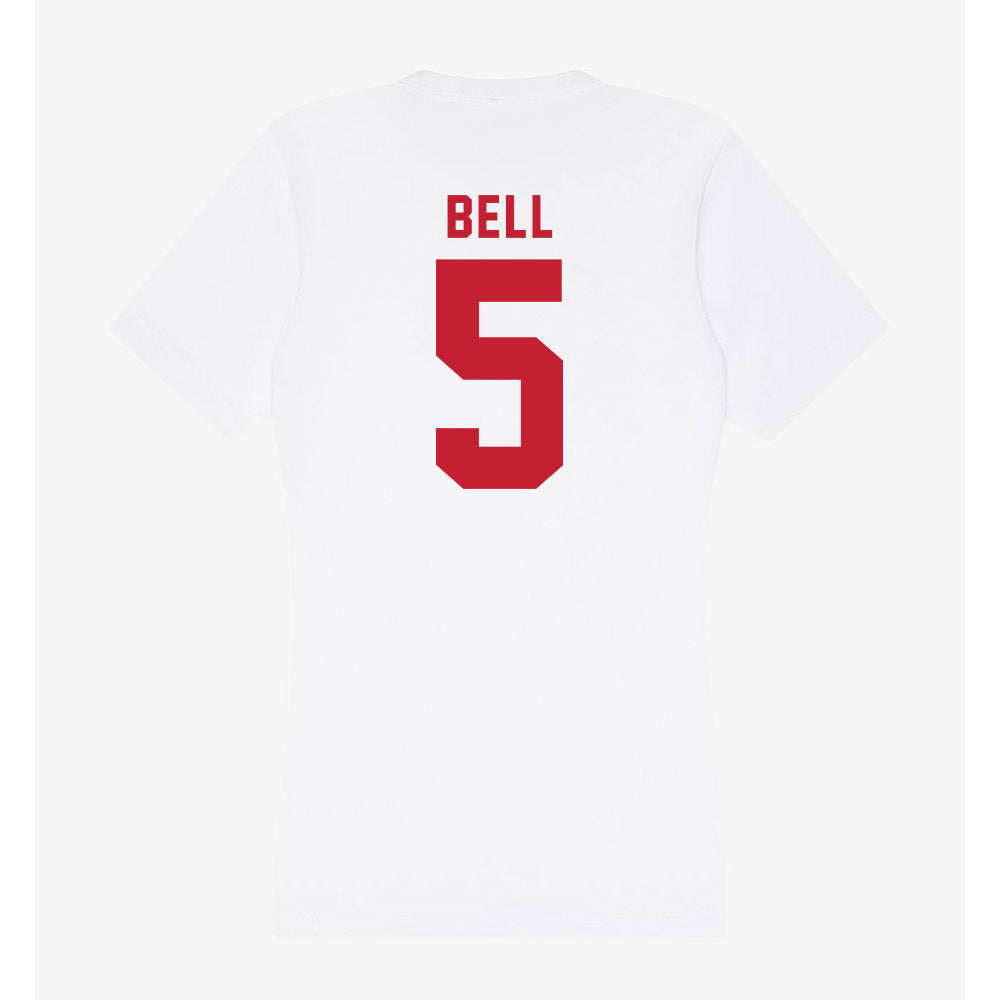 Miami of Ohio - NCAA Football : Devin Bell - Women's V-Neck T-Shirt-1