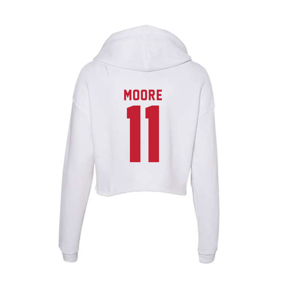 Miami of Ohio - Women's Field Hockey Alumni : Abby Moore - Classic Shersey Women's Crop Fleece Hooded Sweatshirt-1