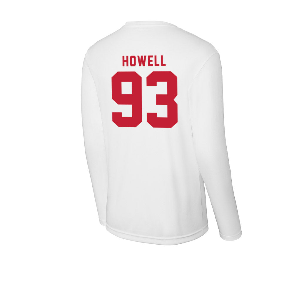 Miami of Ohio - NCAA Football : Logan Howell - Activewear Long Sleeve T-Shirt-1