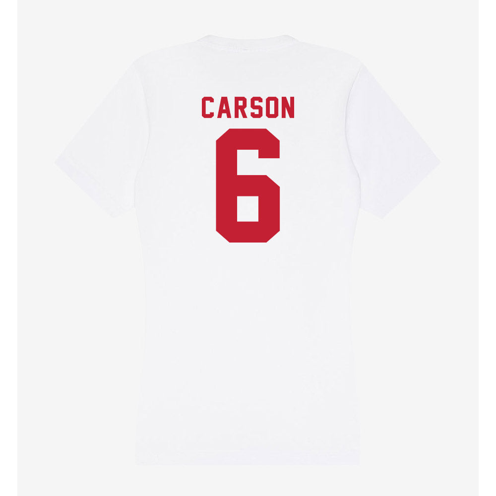 Miami of Ohio - NCAA Women's Soccer : Coltie Carson - Women's V-Neck T-Shirt-1