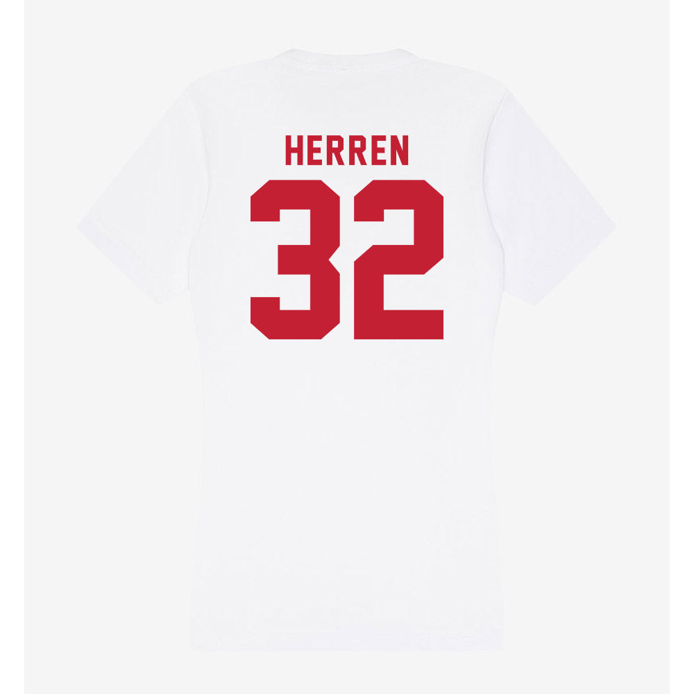 Miami of Ohio - NCAA Softball : Abigail Herren - Classic Shersey Women's V-Neck T-Shirt-1