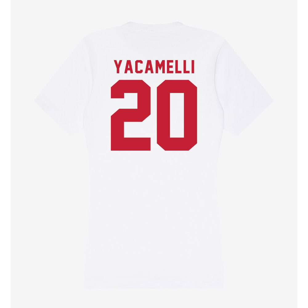 Miami of Ohio - NCAA Football : Cade Yacamelli - Women's V-Neck T-Shirt-1