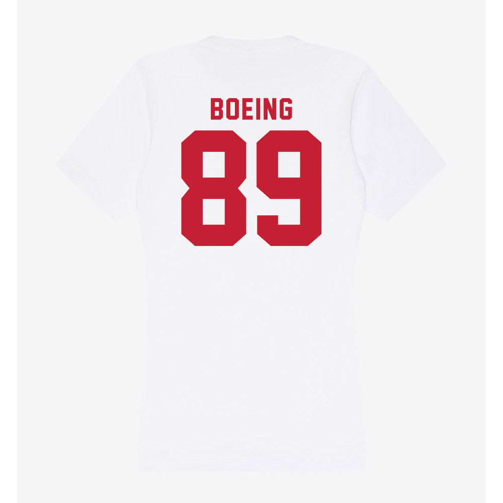 Miami of Ohio - NCAA Football : Brayden Boeing - Women's V-Neck T-Shirt-1