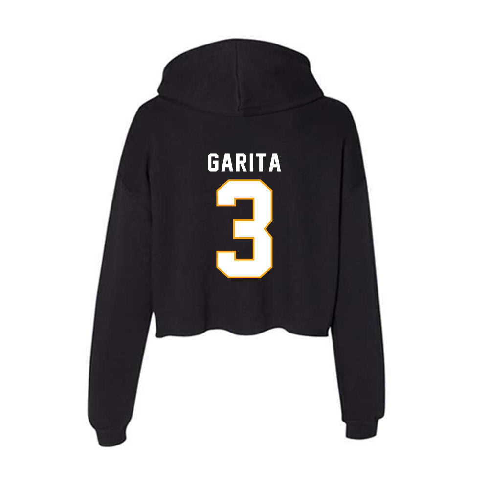VCU - NCAA Men's Soccer : Fabian Garita - Women's Crop Fleece Hooded Sweatshirt-1