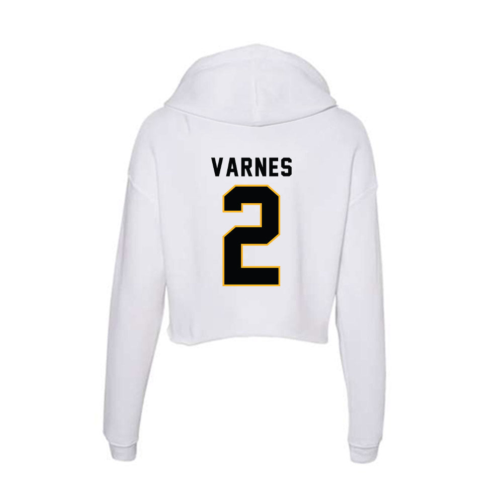 Kennesaw - NCAA Football : Landon Varnes - Women's Crop Fleece Hooded Sweatshirt-1