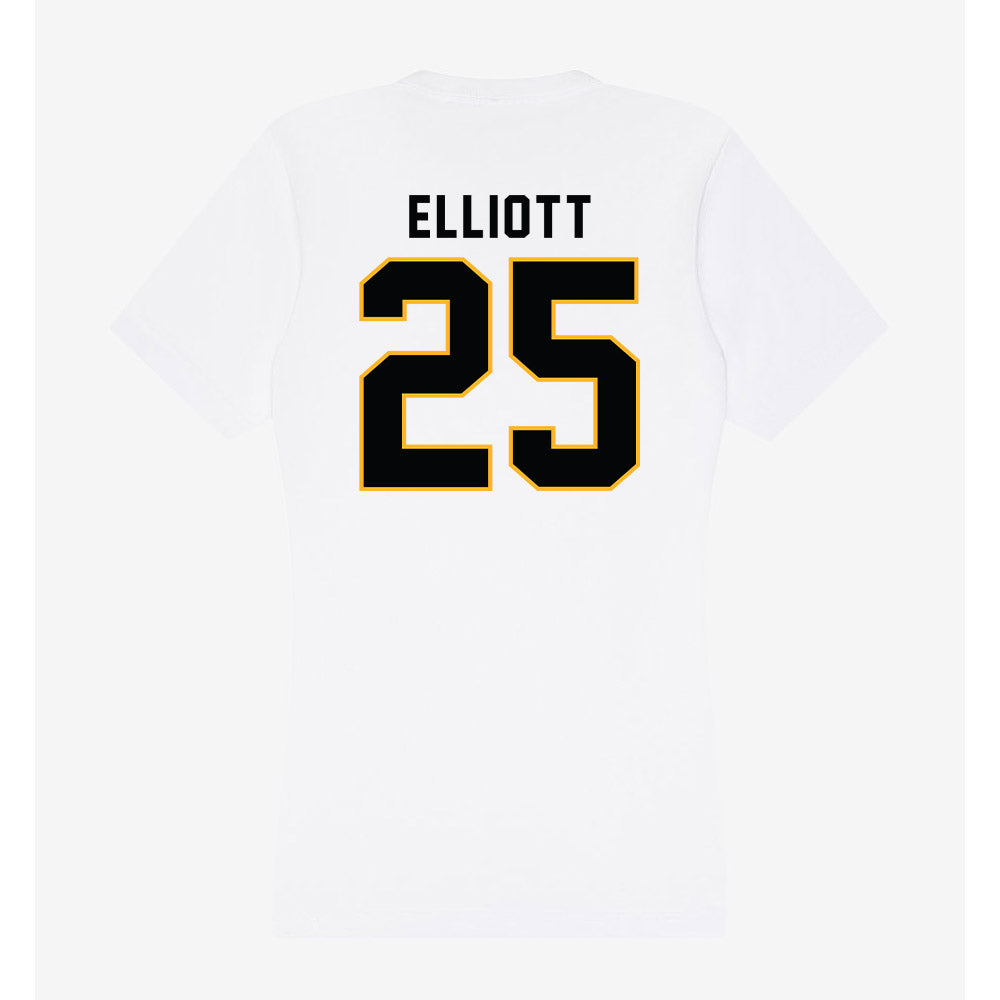 Kennesaw - NCAA Women's Basketball : Madyson Elliott - Women's V-Neck T-Shirt-1