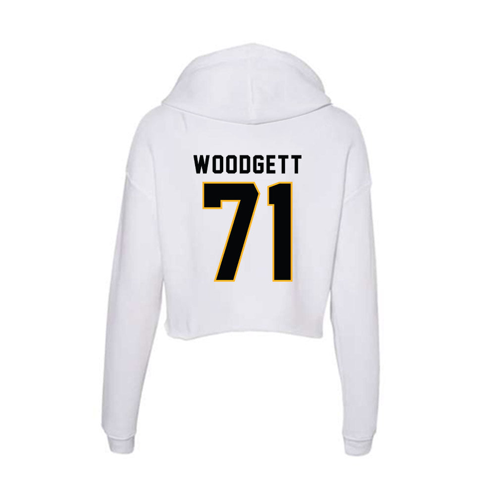 Kennesaw - NCAA Football : ZaMario Woodgett - Women's Crop Fleece Hoodie-1