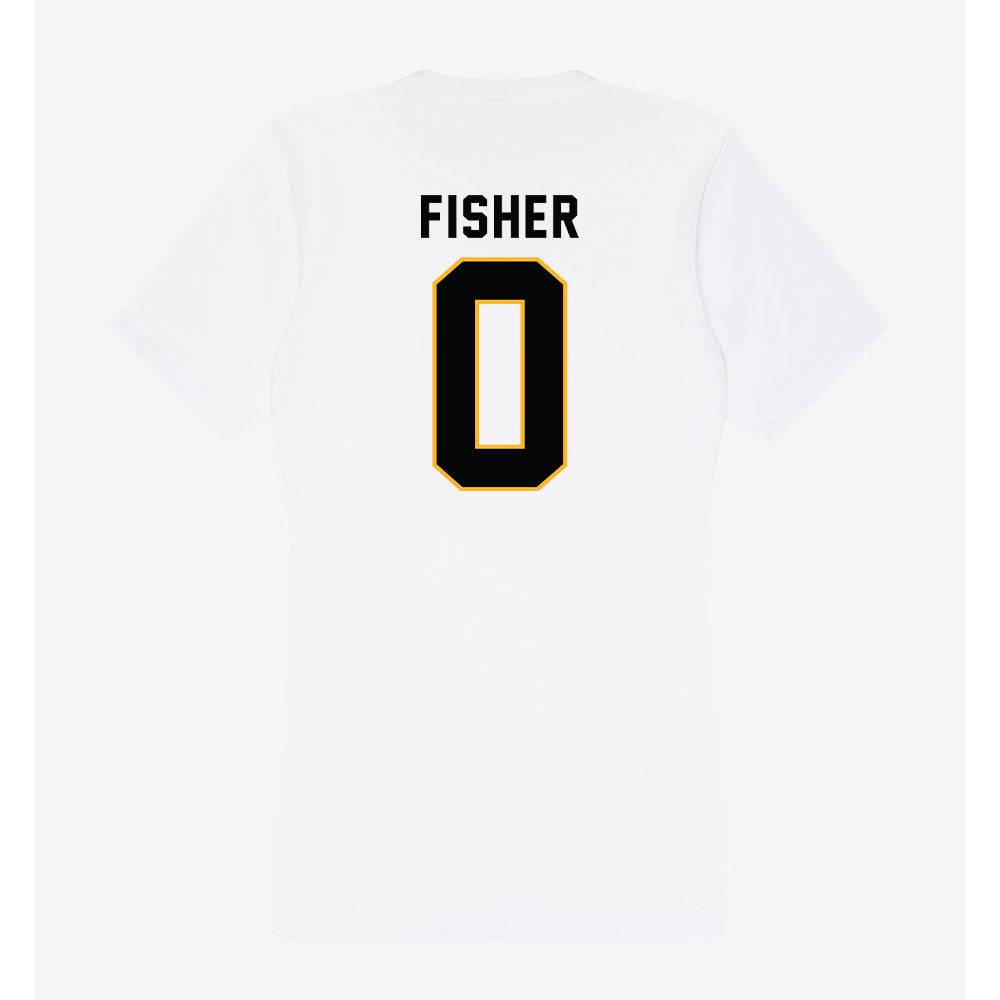 Kennesaw - NCAA Football : Perry Fisher - Women's V-Neck T-Shirt-1
