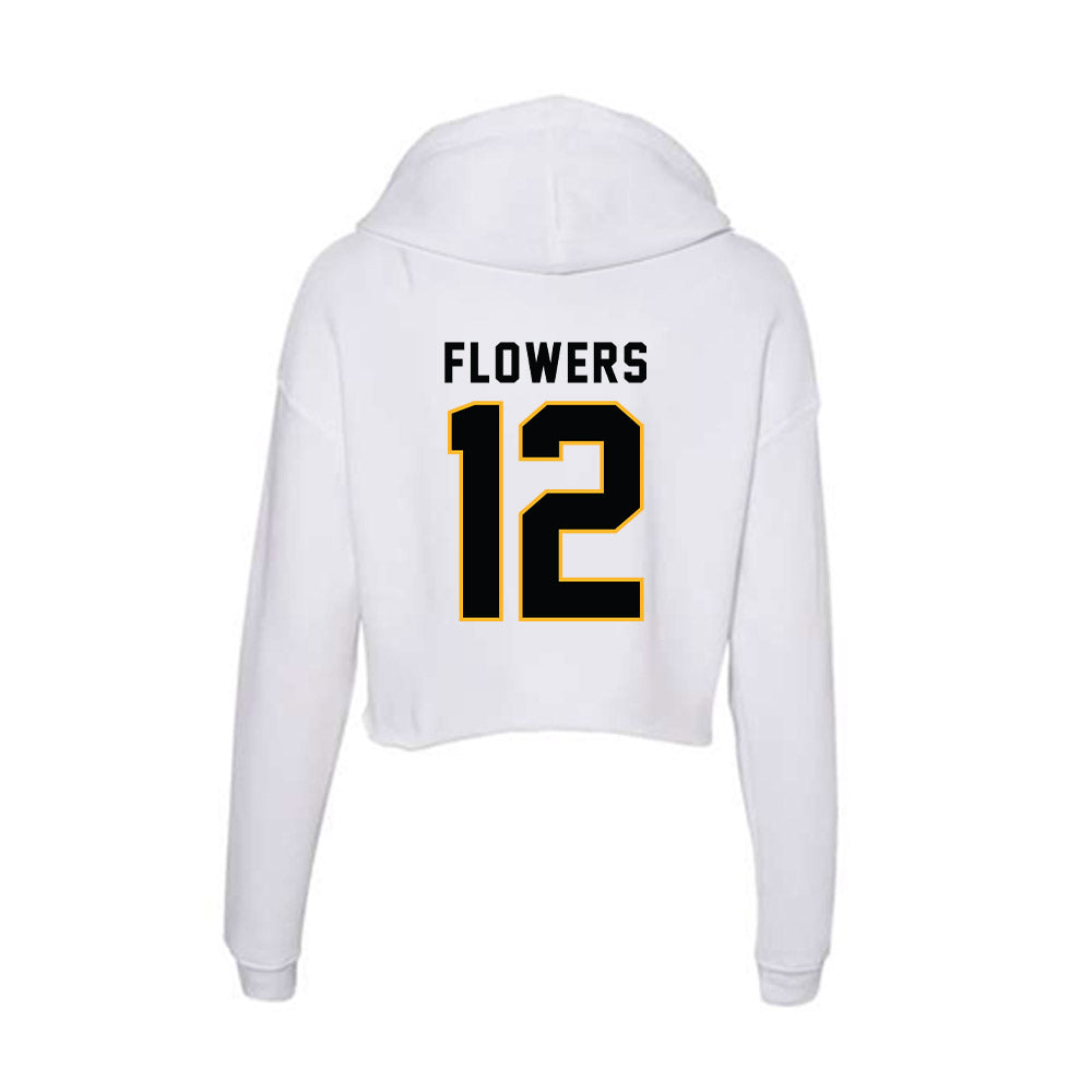 Kennesaw - NCAA Women's Basketball : Kaelyn Flowers - Women's Crop Fleece Hoodie-1