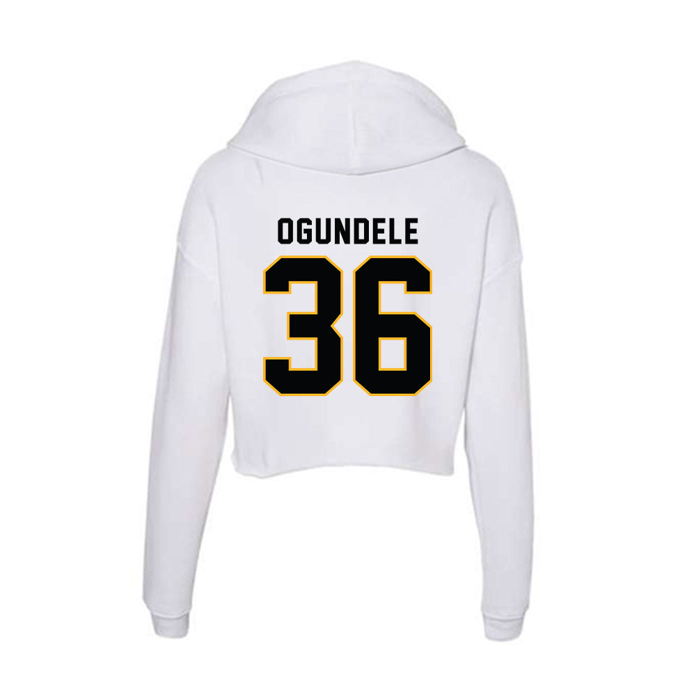 Kennesaw - NCAA Football : Taiwo Ogundele - Women's Crop Fleece Hoodie-1