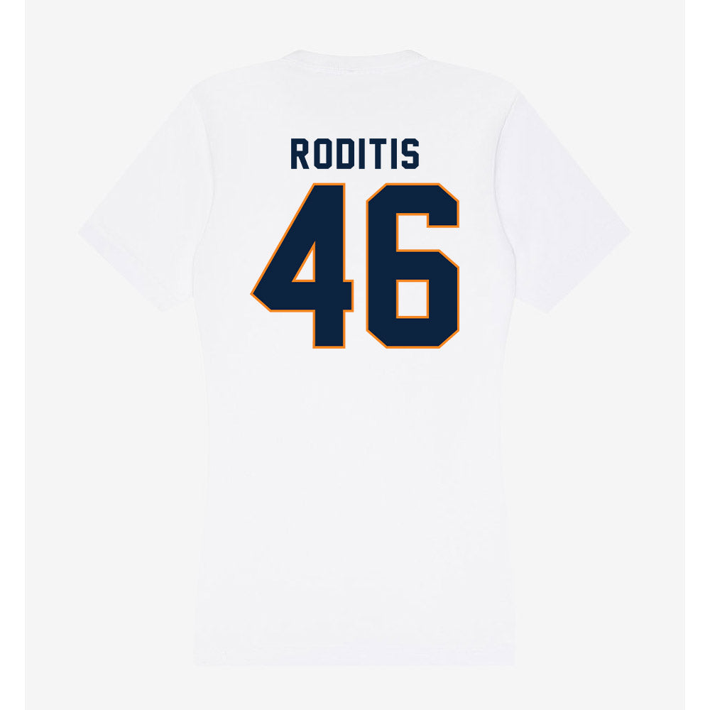 UT Martin - NCAA Football : Stafford Roditis - Women's V-Neck T-Shirt-1