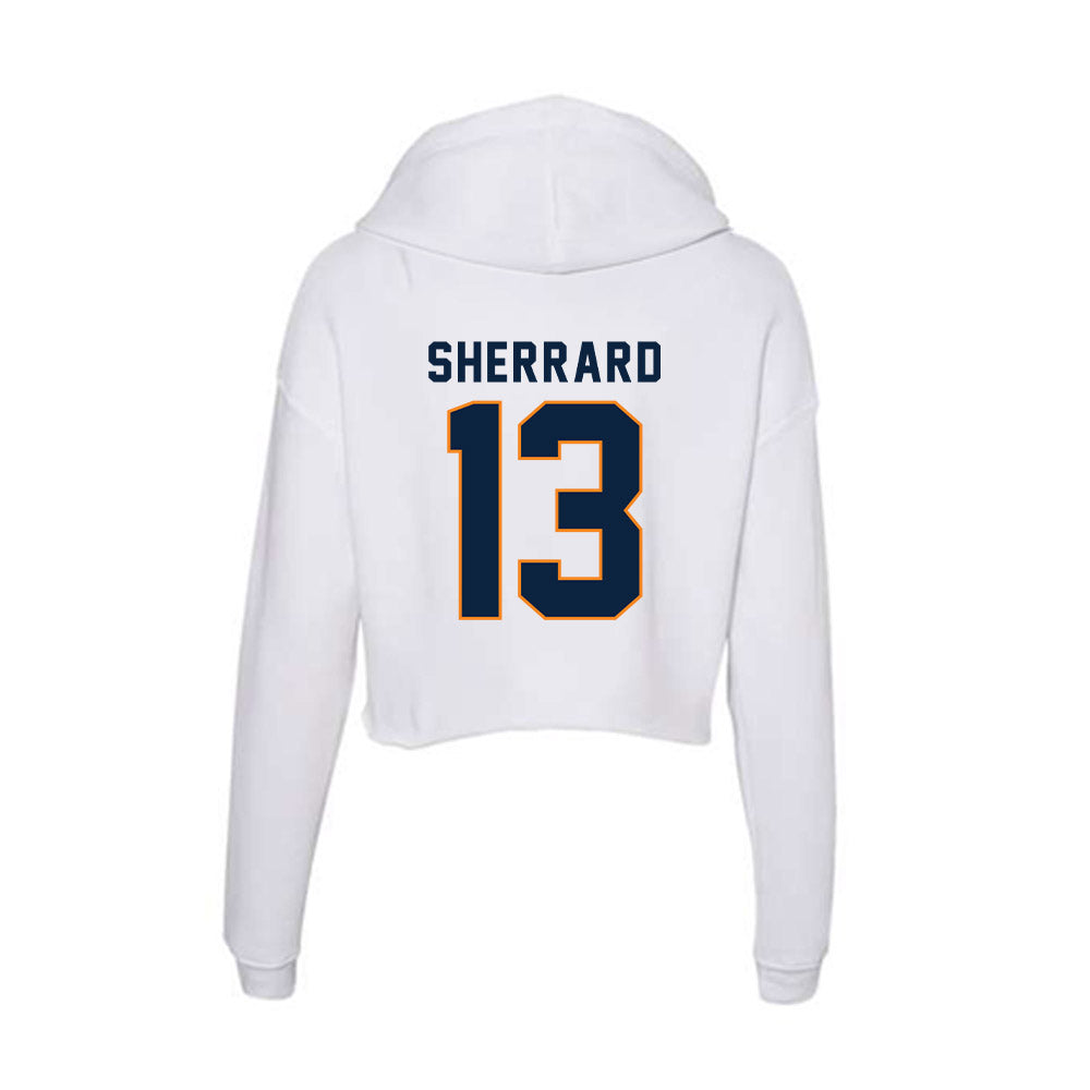 UT Martin - NCAA Football : Khia Sherrard - Women's Crop Fleece Hoodie-1
