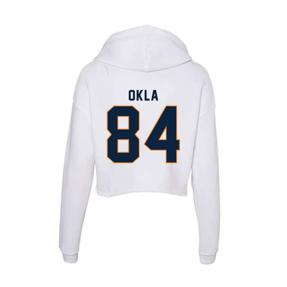 UT Martin - NCAA Football : Landon Okla - Women's Crop Fleece Hoodie-1