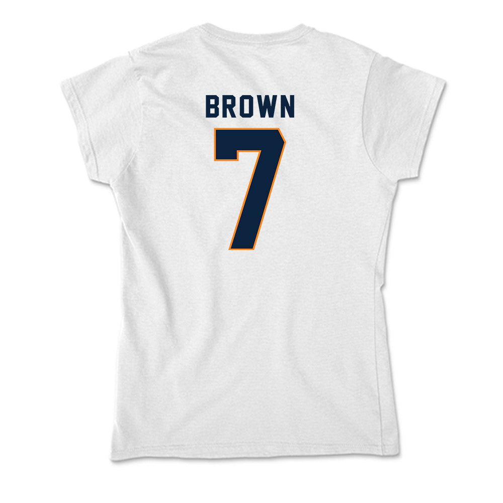 - NCAA Softball : Kyrsten Brown - Soft Style Women’s T-Shirt-1