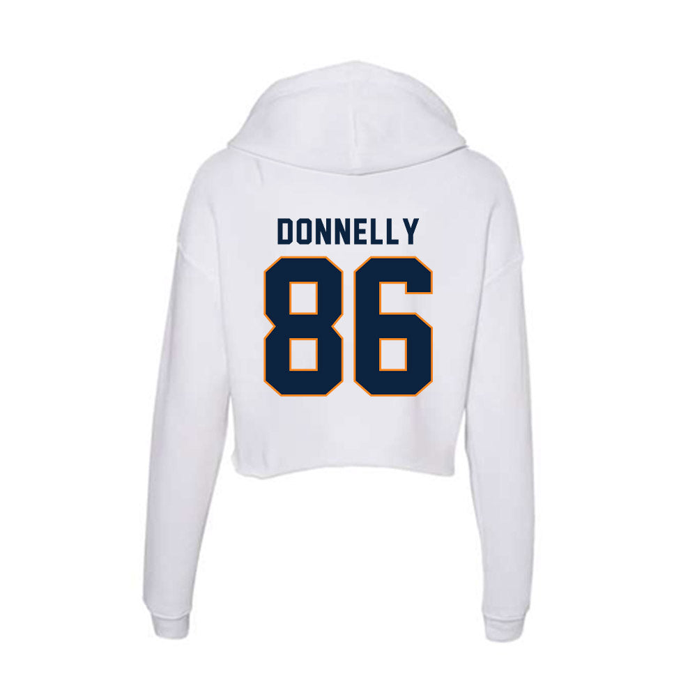 UT Martin - NCAA Football : Ryan Donnelly - Women's Crop Fleece Hoodie-1