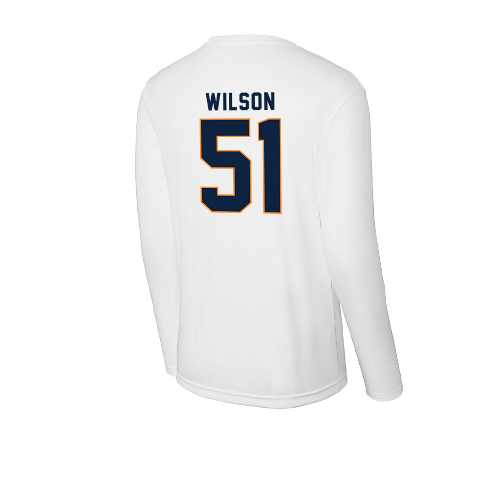 UT Martin - NCAA Football : Chris Wilson - Activewear Long Sleeve T-Shirt-1
