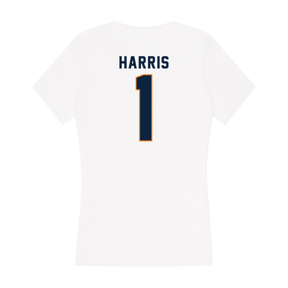 UT Martin - NCAA Softball : Payton Harris - Women's V-Neck T-Shirt-1