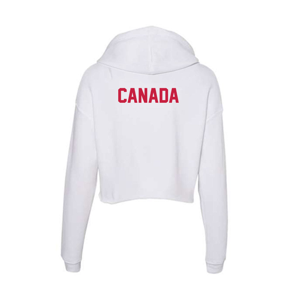 South Alabama - NCAA Women's Track & Field : Taylor Canada - Women's Crop Fleece Hoodie-1