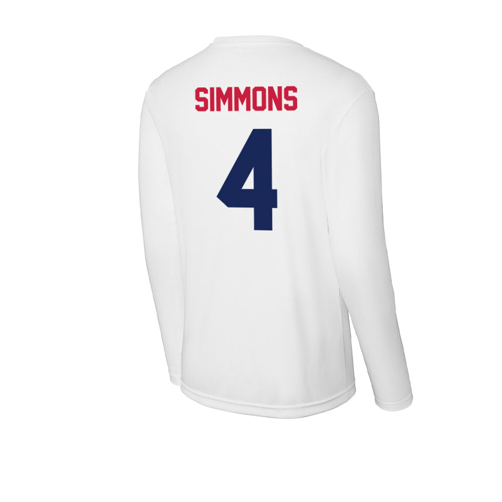 South Alabama - NCAA Women's Basketball : Michiyah Simmons - Activewear Long Sleeve T-Shirt-1