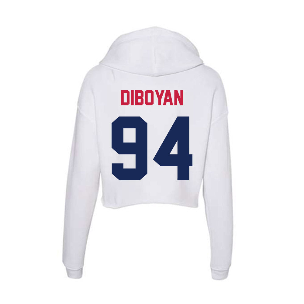 South Alabama - NCAA Football : Hamilton DiBoyan - Women's Crop Fleece Hoodie-1