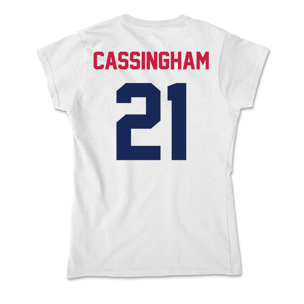 South Alabama - NCAA Baseball : Charlie Cassingham - Soft Style Women’s T-Shirt-1