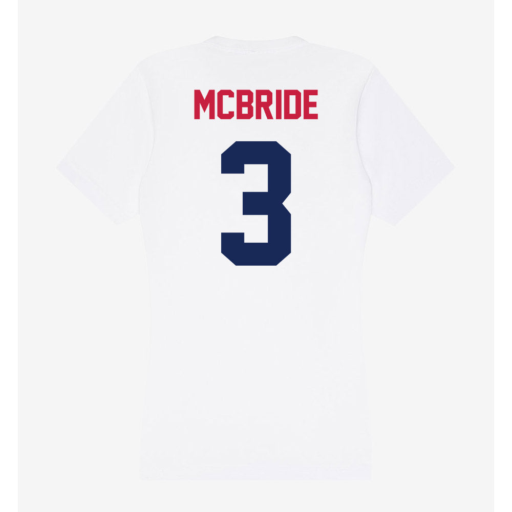 South Alabama - NCAA Women's Soccer : Hallie McBride - Women's V-Neck T-Shirt-1