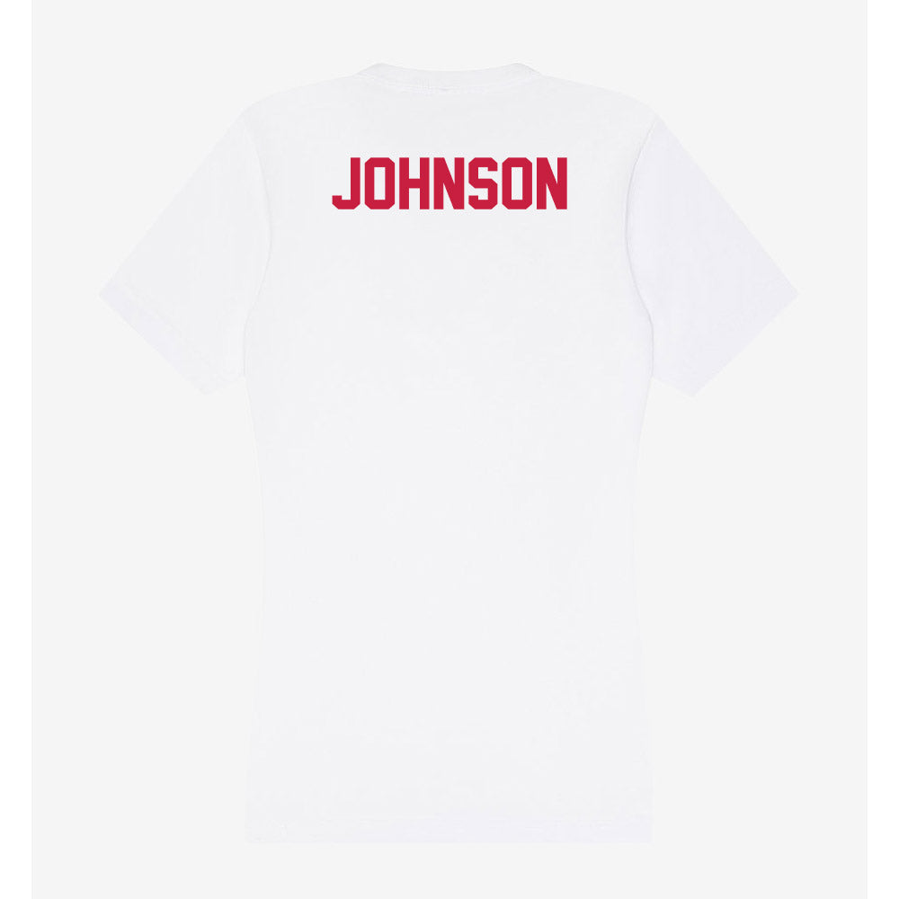 South Alabama - NCAA Women's Track & Field : Mary Johnson - Women's V-Neck T-Shirt-1